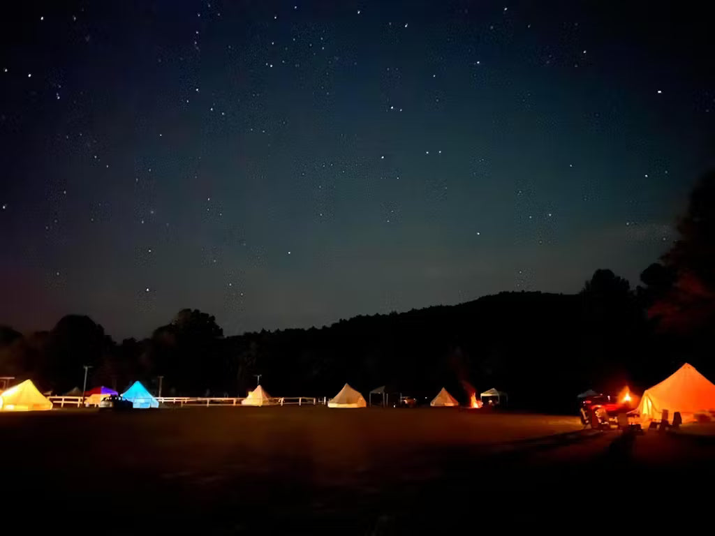Sleeping Under the Stars ... In Style
