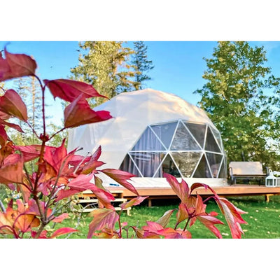 Geodesic Dome Glamping Package - 6M / 20ft