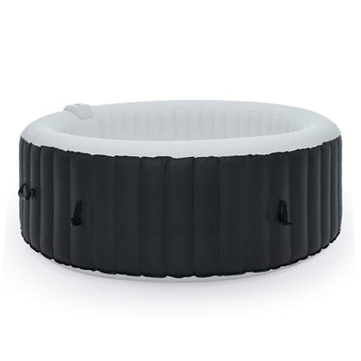 Premium Blow Up 6 Person Sauna Pool Hot Tub With 130 Jets, 7FT