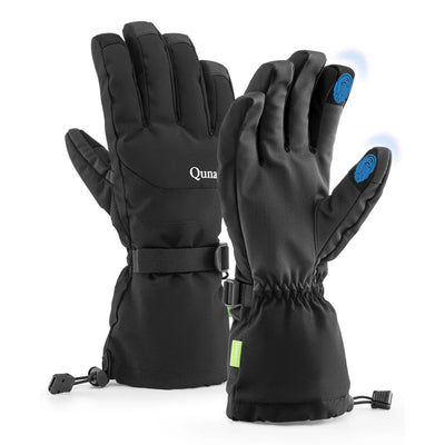 Outdoor Insulated Ski Gloves - Windproof Waterproof Touchscreen Compatible